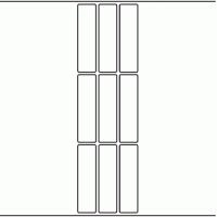 1189 - Label Size 26mm x 97mm - 2,090 labels per roll